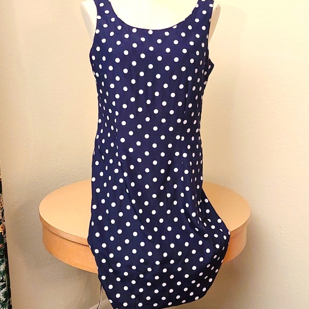 1980's vintage polka dot sundress